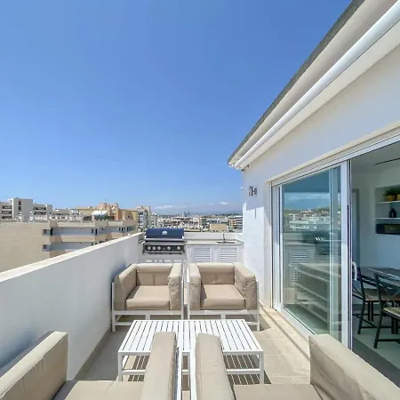 Lägenhet Pablo Casals Penthouse Sea Views Bbq Marbella