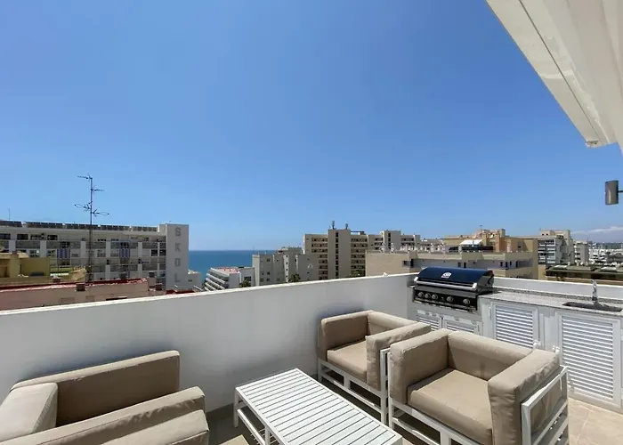 Pablo Casals Penthouse Sea Views Bbq Apartment